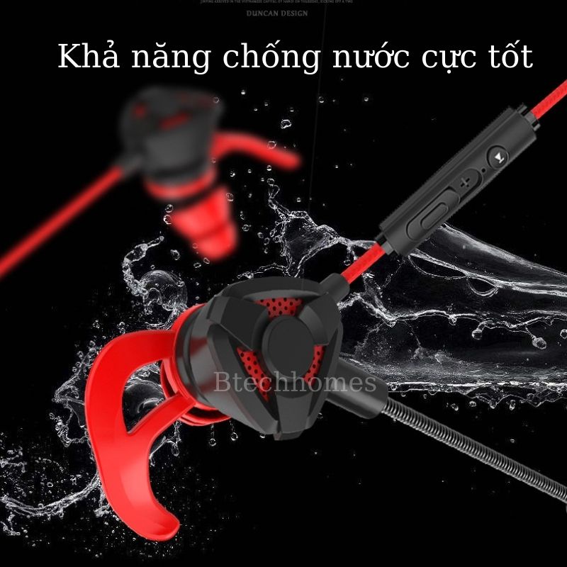 Tai nghe Gaming Có Dây Chơi Các Loại Game Mobile, PC PUBG/ROS/FreeFire Dùng Cho Cả Các Dòng Điện Thoại Máy Tính