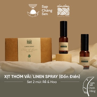 Set 2 chai xịt thơm vải / Linen spray (Đồn Điền) - 20ml