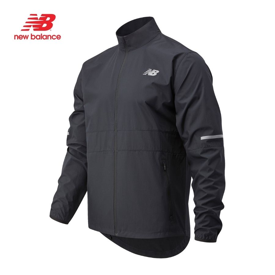 Áo khoác không nón nam New Balance Accelerate - MJ03217BK (form quốc tế)