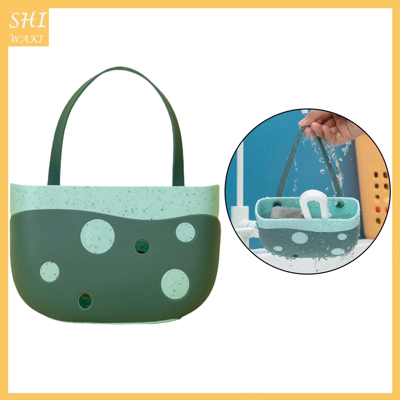 [In Stock]Kitchen Caddy Holder Bathroom Organizer Hanging Drain Storage Basket