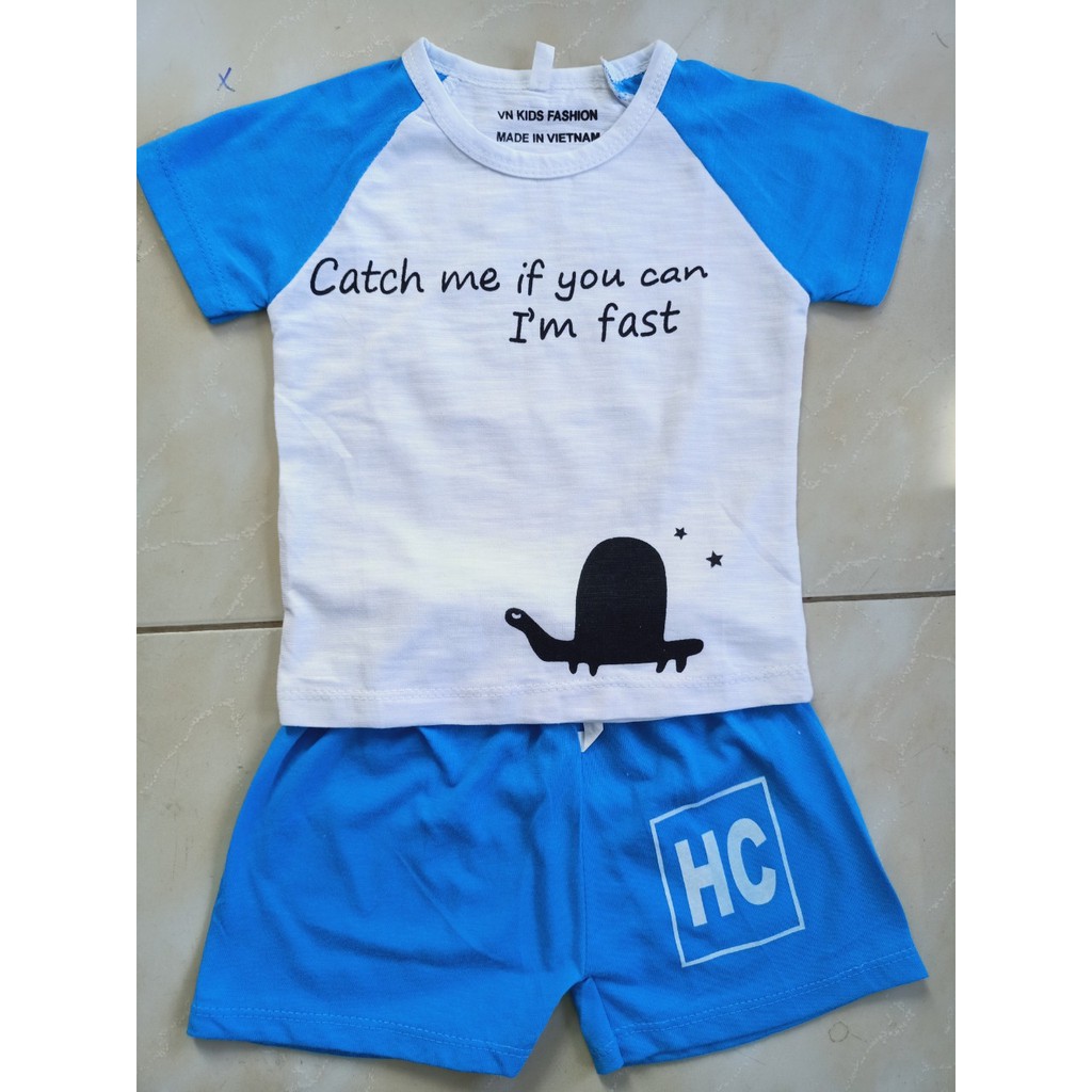 Set quần áo bé trai bé gái 0-1 tuổi Vải Thun Dệt Kim Siêu Thoáng Mát