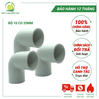 Bộ 10 co 25mm định hình ống nước
