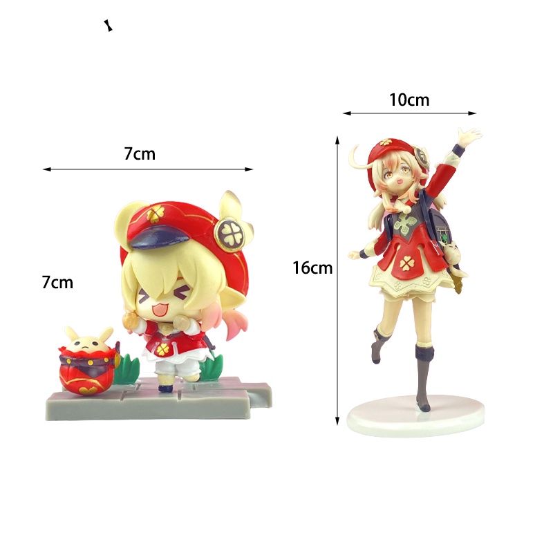 Mô hình nhân vật game Genshin Impact Klee làm quà tặng người hâm mộ bộ sưu tập đồ chơi trang trí