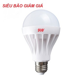 Bộ 6 bóng đèn búp led 9w ánh sáng trắng