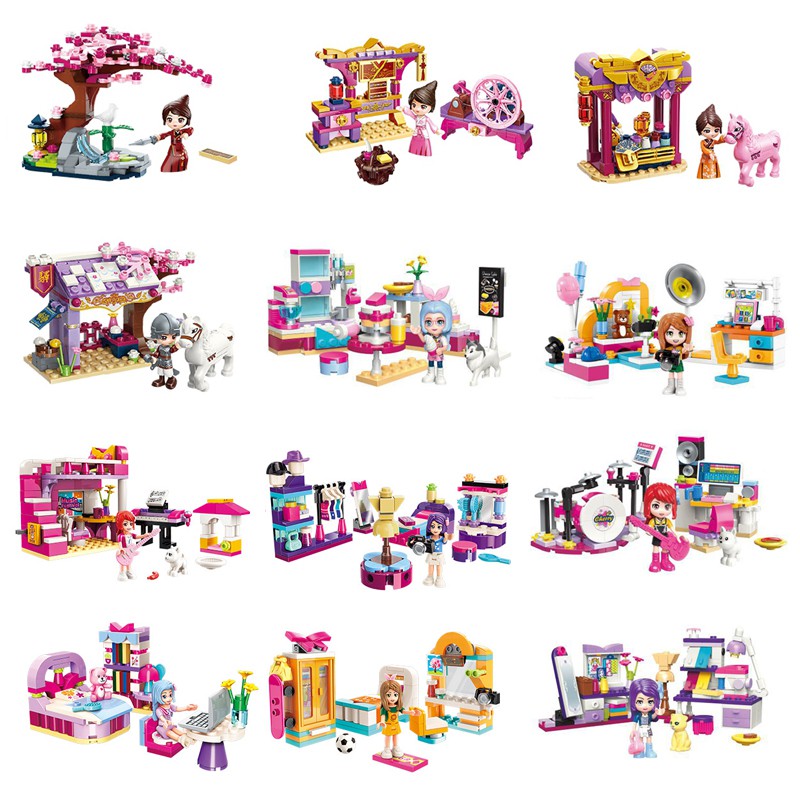 Đồ Chơi Thông Minh Lắp Ráp Tinh Tế - Mô Hình Khu Vườn THẦN TIÊN