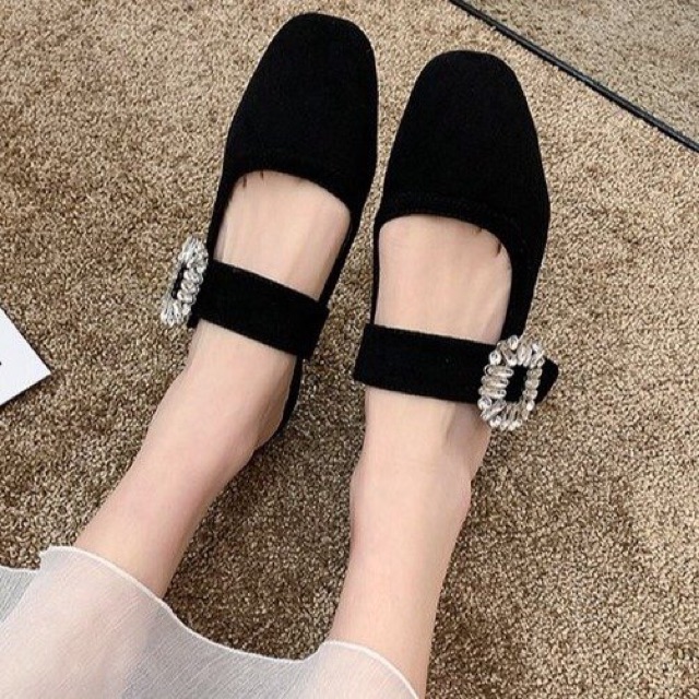 Giầy Bệt Nữ Đính Đá Tiểu Thư Mẫu Mới Nhất 2020 | BigBuy360 - bigbuy360.vn