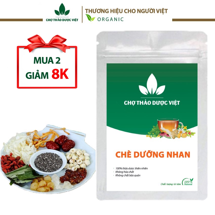 Chè Dưỡng Nhan 11 Vị (Tặng Hạt Chia + Công Thức Chuẩn)