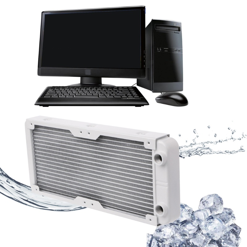 Bộ Tản Nhiệt Bằng Nhôm Nguyên Chất zzz 1 4 18 Cho CPU CO2 Máy Tính