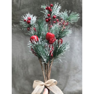 Cành thông Noel cắm lọ dài 55cm