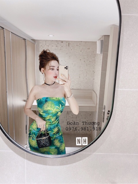 Váy body nhiệt đới