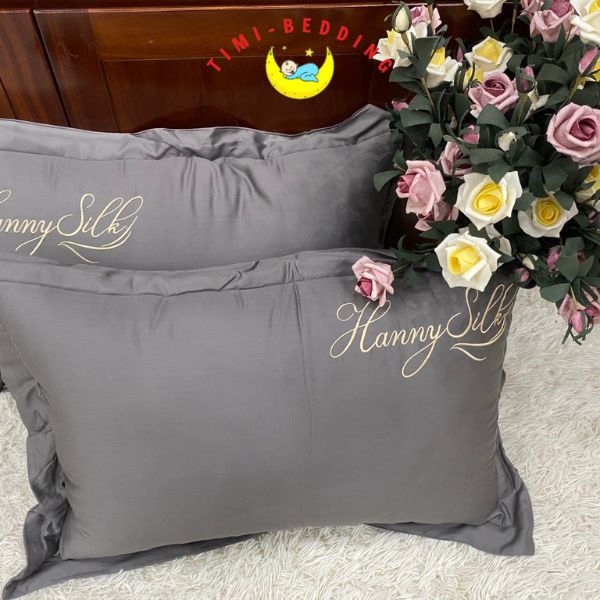 Vỏ gối lụa cao cấp mềm mại, mát mẻ - Bao gối nằm kích thước 50x70cm – Timibedding