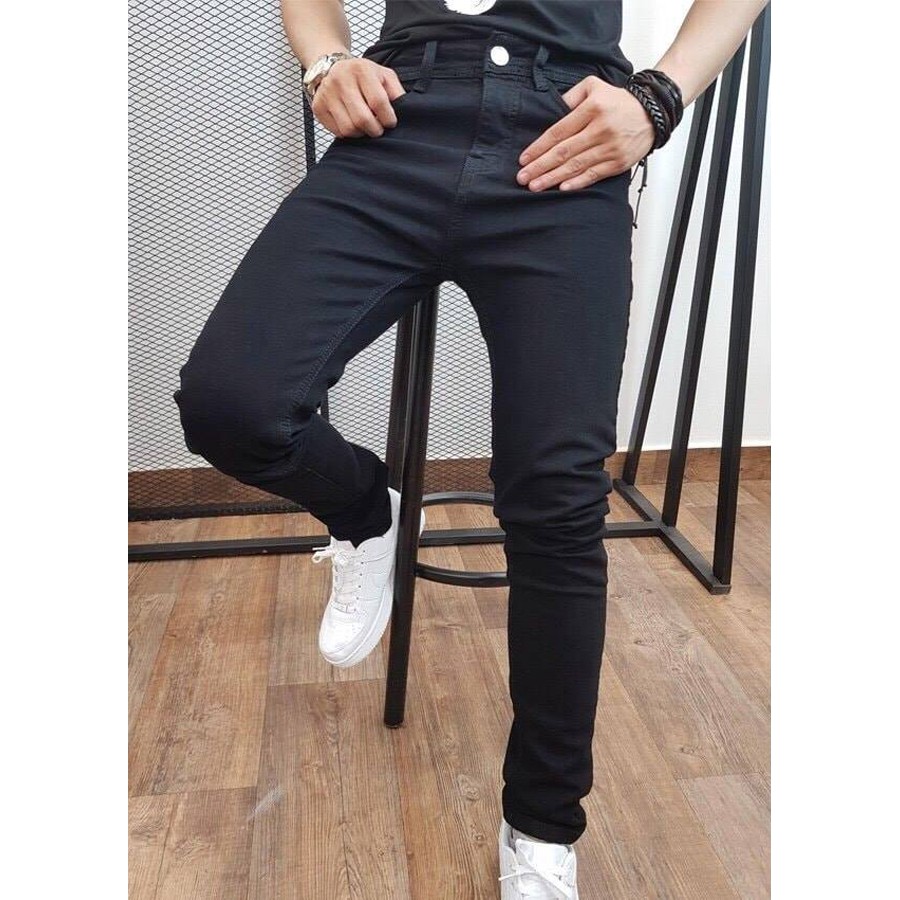 Quần Jean Nam Xanh Đậm Dáng Ôm | BigBuy360 - bigbuy360.vn