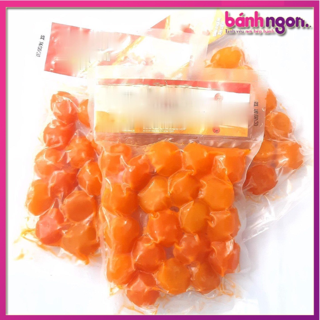 10 Quả Lòng Đỏ Trứng Muối To 14g Đạt Chuẩn VSATTP