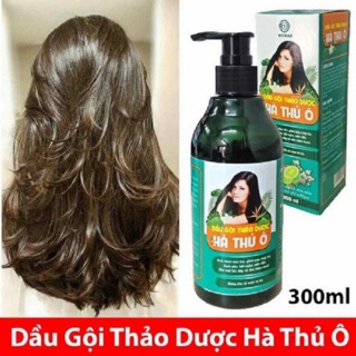 Dầu gội thảo dược hà thủ ô trị gàu giảm rụng tóc