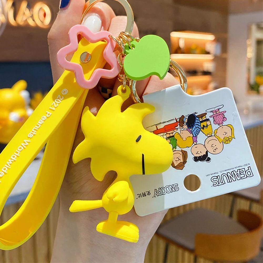 Móc Khóa Gắn Ba Lô / Túi Xách Hình Chú Chó Snoopy Hoạt Hình Đáng Yêu