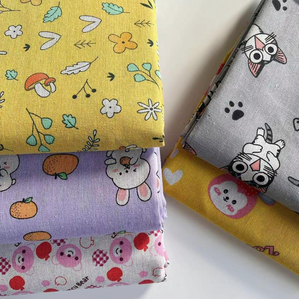 Vải canvas họa tiết hoạt hình