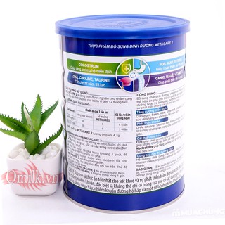 sữa Metacare số 2 900g