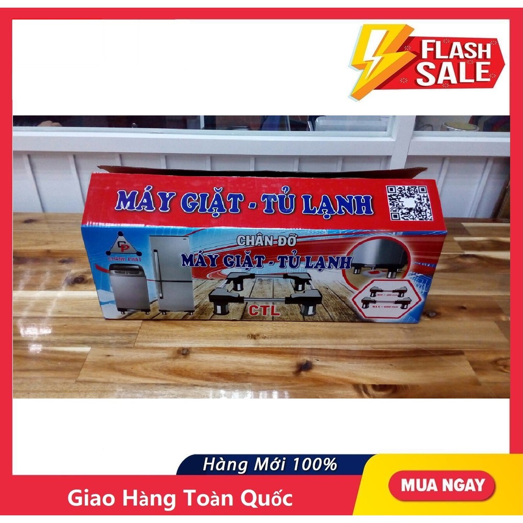 CHÂN ĐỠ MÁY GIẶT- TỦ LẠNH CHÁNH PHÁT- CTL ( Máy giặt từ 6- 9kg. tủ lạnh từ 90l- 290l)