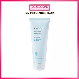 Sữa rửa mặt cho da mụn innisfree bija trouble 150ml