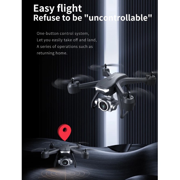 Máy bay FLYCAM Drone V14 Wise-X 1080P quay phim Full HD 2 CAMERA 2.4GHZ góc quay rộng 120 độ, chống rung quang học