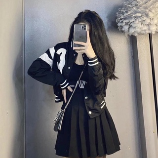 Áo khoác bomber thêu chữ hàng đẹp chất mềm✌️ảnh thật