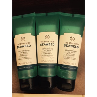 Sữa rửa mặt dạng gel tảo biển The Body Shop seaweed