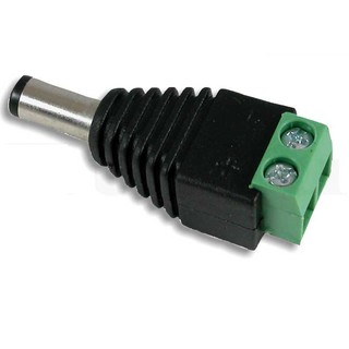 Jack Nối Nguồn DC Đực 5.5×2.1mm Ốc Vặn