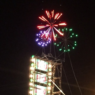 Bộ đèn Led pháo hoa trang trí Tết Led full 1903 2811 ngoài trời đủ màu sắc dùng trang trí làm pháo hoa