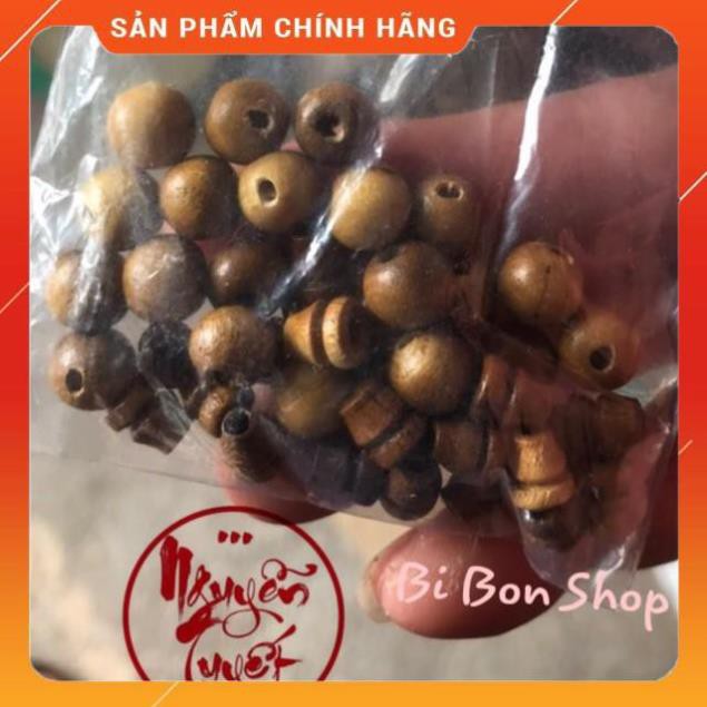 Hạt Tròn + Hạt hồ lô mix vòng gỗ 108 hạt các loại