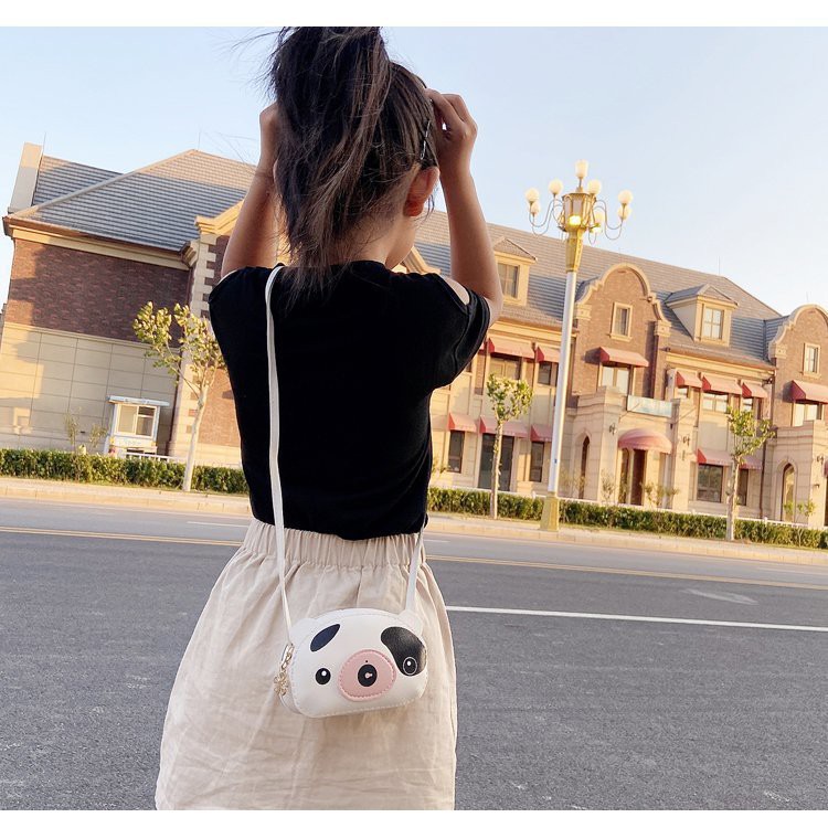 Túi đeo chéo dễ thương hình MÁY ẢNH và ĐỘNG VẬT phong cách Hàn Quốc cho bé gái TX16 95