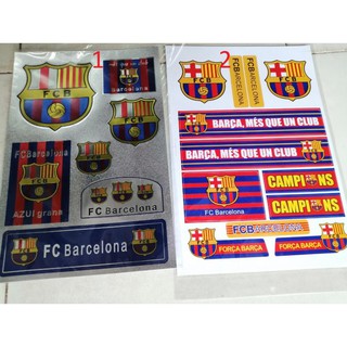 Sticker decal dán Barcelona