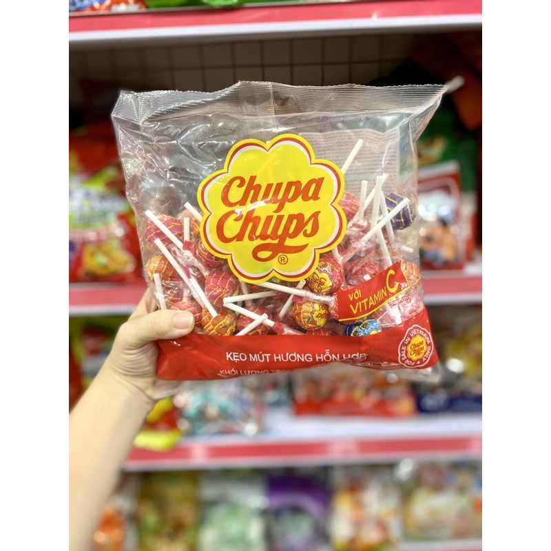 KẸO MÚT CHUPA CHUPS GÓI TO