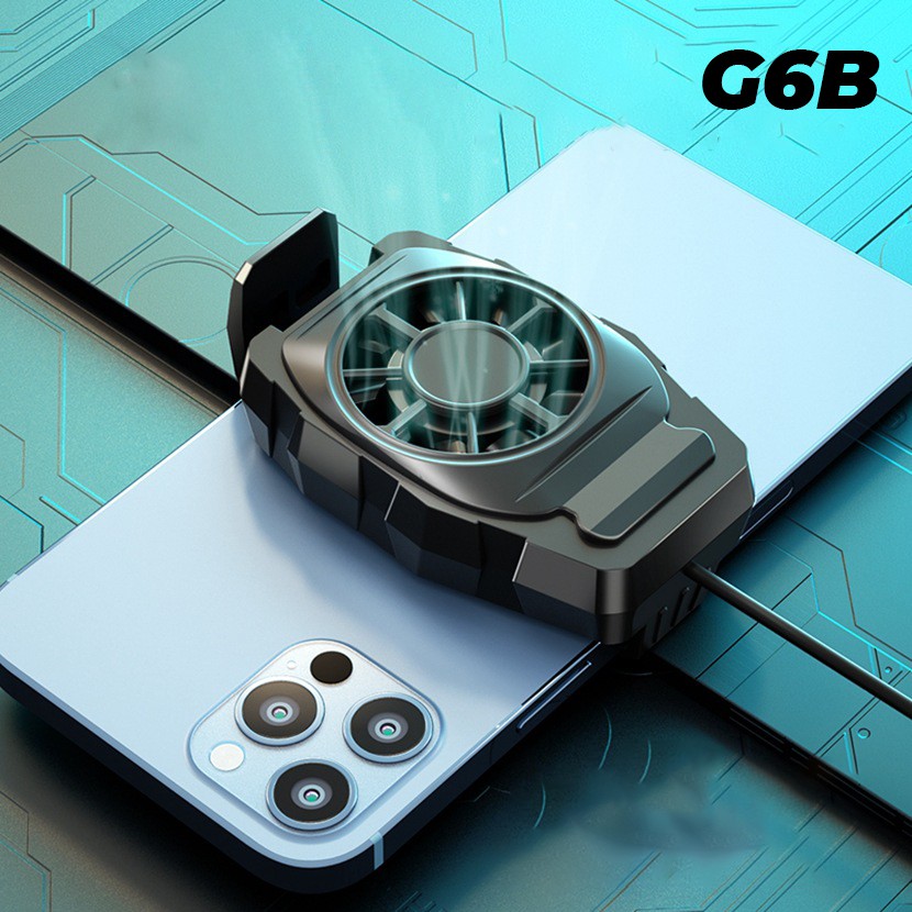 Quạt tản nhiệt điện thoại G6 chơi game cao cấp công nghệ mới