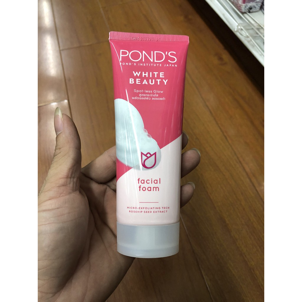 [MẪU MỚI] Sữa Rửa Mặt Pond's Thái Lan 100g - Sáng da, Tẩy tế bào chết và Chống lão hóa