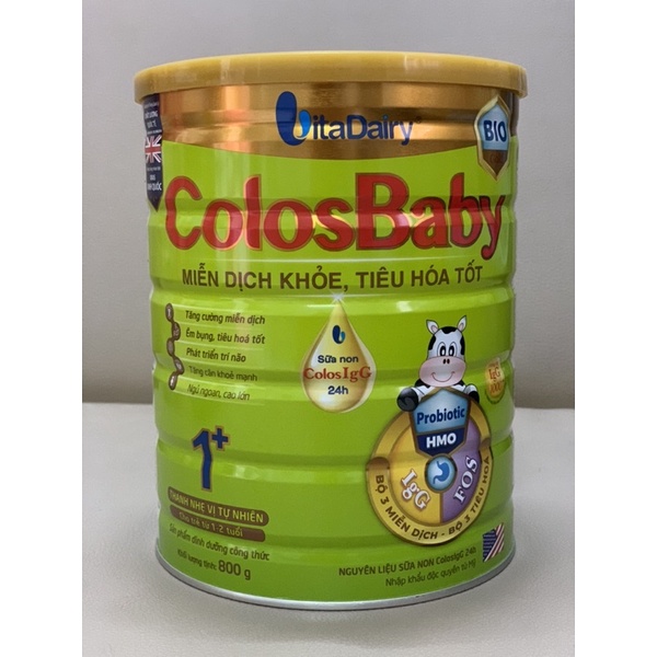 Sữa colosbaby BiO gold 800g 0+1+2+ (Date mới nhất )