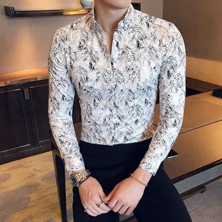 Áo sơ mi nam họa tiết độc nhất 2019