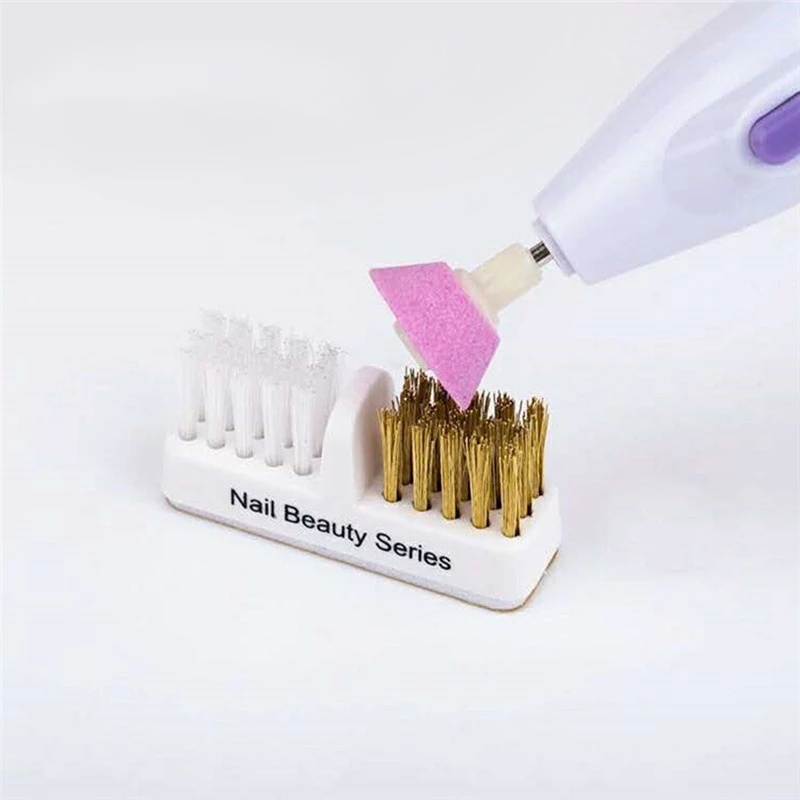 1 Bàn Chải Sợi Thép Làm Sạch Móng Tay Tiện Dụng