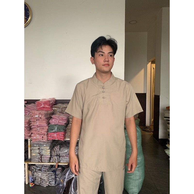 Đồ Lam Đi Chùa # Đồ Bộ Nam # Hàng Loại 1