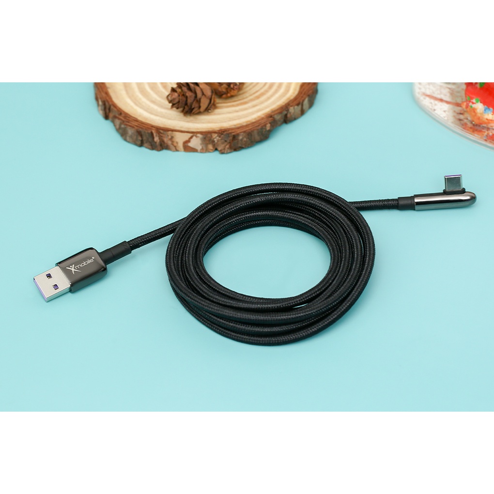 Cáp Type C 2m Xmobile FD-L01 Đen