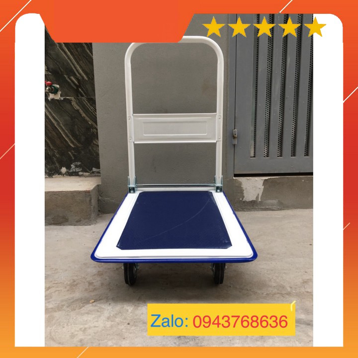 Xe đẩy hàng sàn thép Ninda ND150S, Tải Trọng 150kg, Gấp Gọn Tiện Lợi, Xe Đẩy Nhẹ Nhàng