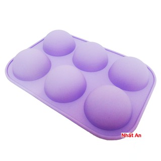 Mua khuôn 6 bán cầu silicon