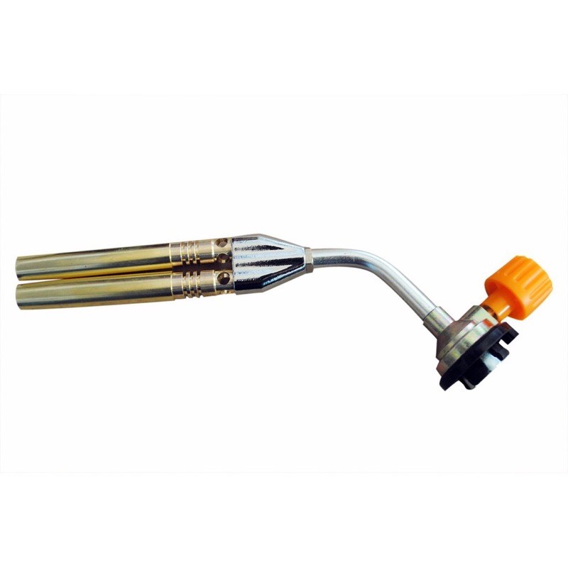 Khò ga đồng 2 nòng dùng bình ga mini