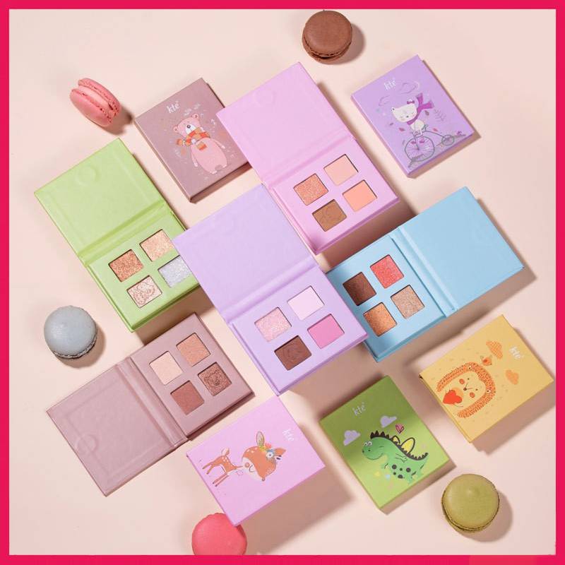 Bảng phấn trang điểm mắt KTE 4 màu sắc ngọt ngào Pearlescent Matte Eyeshadow Palette | BigBuy360 - bigbuy360.vn