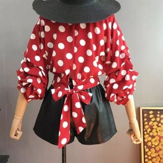 Áo kiểu chấm bi Quảng Châu