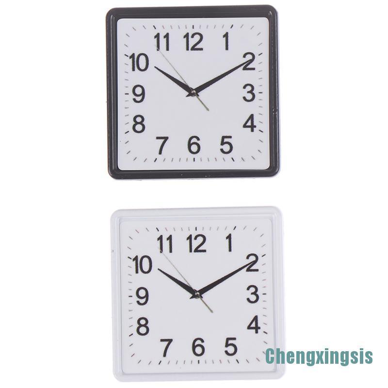 Đồng Hồ Treo Tường Mini Tỉ Lệ 1: 12 Dùng Để Trang Trí Nhà Búp Bê