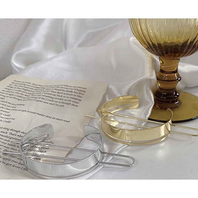 Búi Tóc Kim Loại Tròn Dày Cho Nữ ERASHOP 078475 - Phong Cách Vintage, Đơn Giản, Siêu Rẻ Đẹp