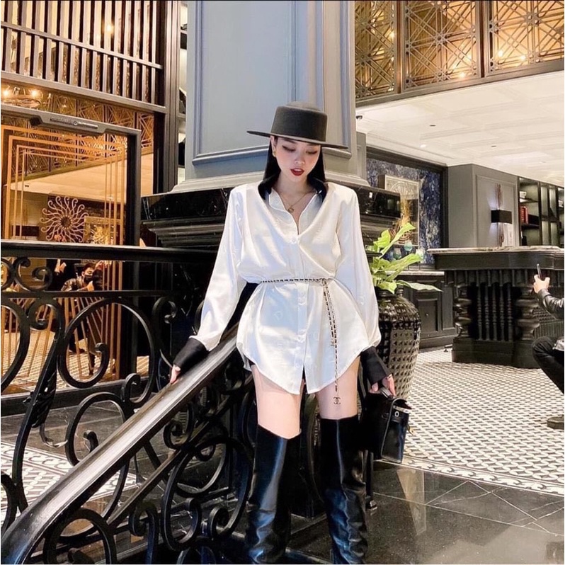 Đai váy phối đầm