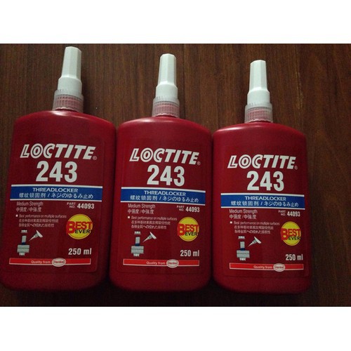 Thông tin kỹ thuật keo loctite 243-50ml - kt24350