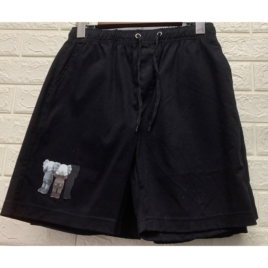 Quần Short Kaki Nam Nữ Kaws Unisex Chất Co Giãn