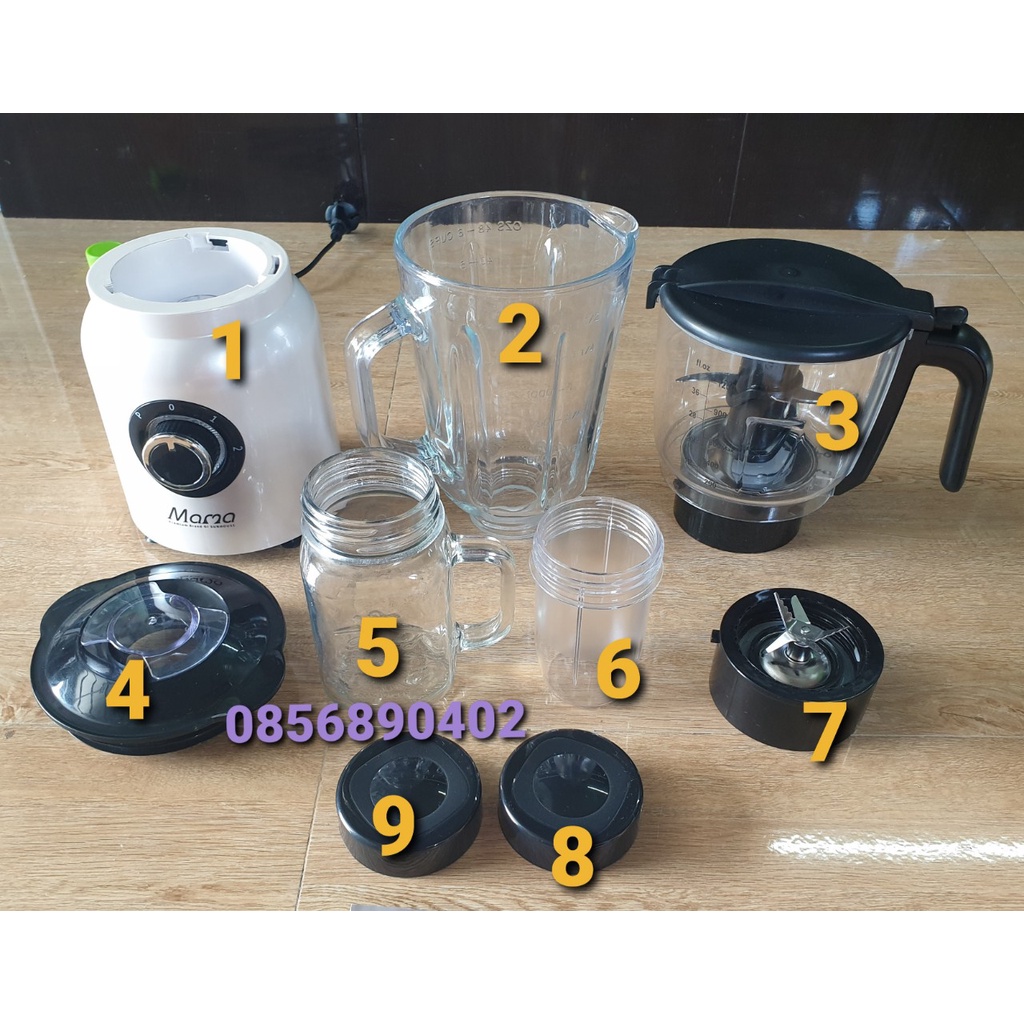 PHỤ KIỆN MÁY XAY SUNHOUSE MAMA SHD5353W SHD5353